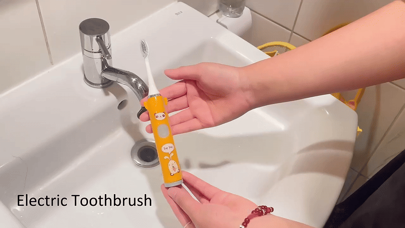 🦷 Children’s Cartoon Electric Toothbrush 🐼🦄 Fun & Gentle Brushing