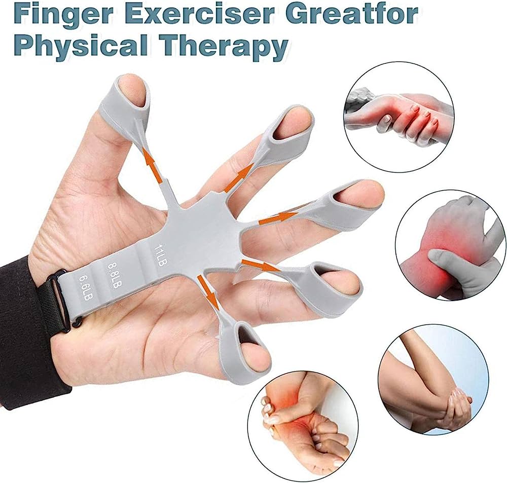 💪 Metal-Hook Grip Strength Trainer – Adjustable Hand Exerciser for Power & Endurance